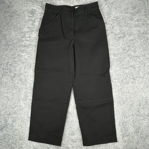 Theory Project Black Wool Blend Utility Pants Women Size 4